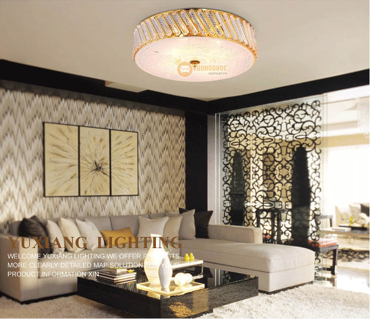 Đèn ốp trần phòng khách CM252-1